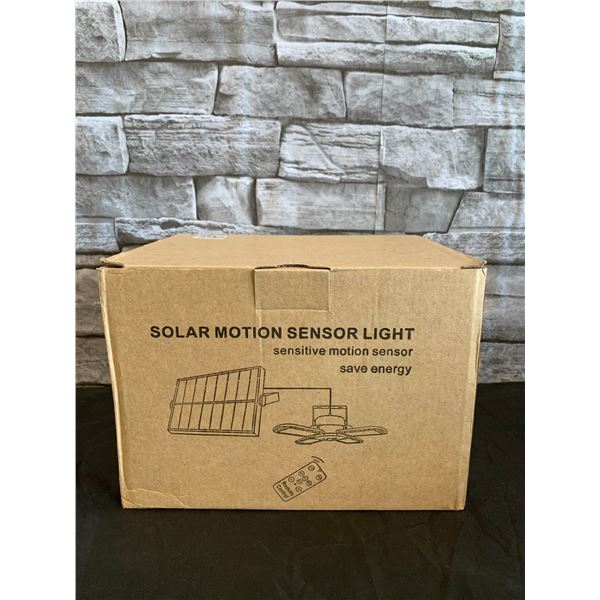 Solar Motion Sensor Light With Remote Control