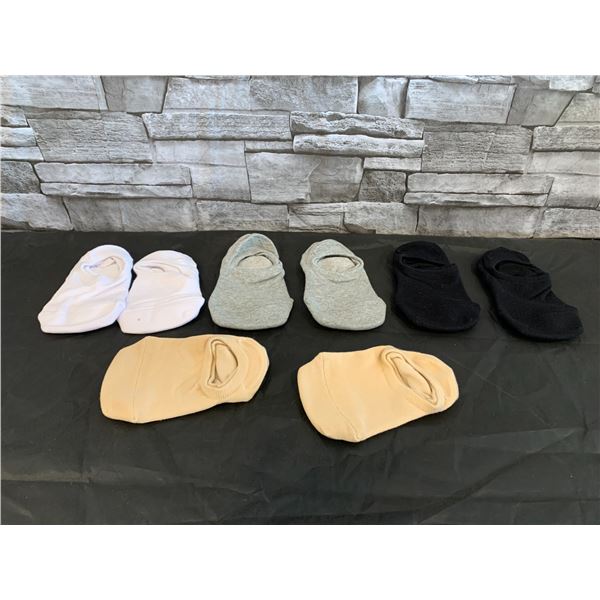 Eedor Womens Slip Flat Boat Line Socks 8 Pack