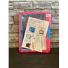 Image 1 : Kids Case for 10 Inch Tablet Pink and Blue Colour