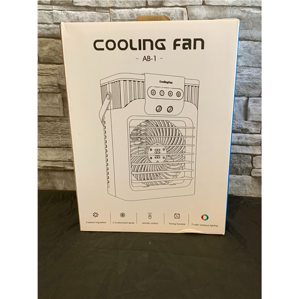 Portable Cooling Fan 3 Speed Remote Control