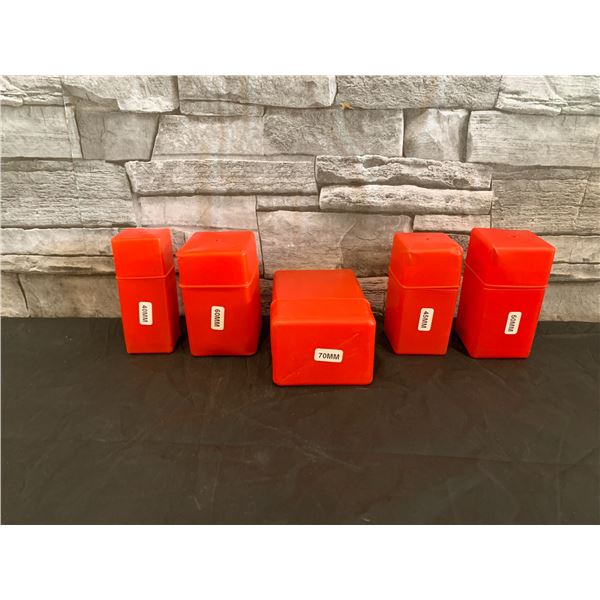 Set of 5 Router Bits 40mm/45mm/50mm/60mm/70mm