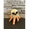 Image 1 : Hand With Skull Halloween Décor/ Fish Tank
