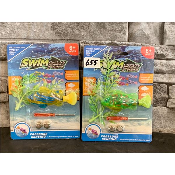 Lot of 2 Swim Electric Pet  Fish