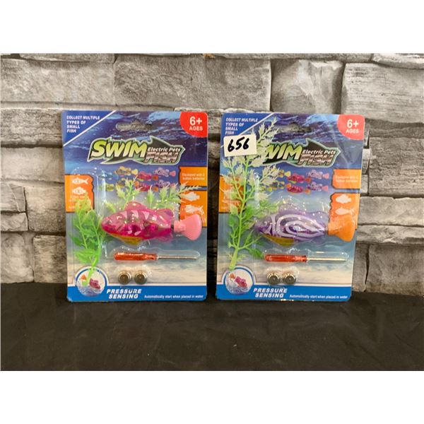 Lot of 2 Swim Electric Pet  Fish