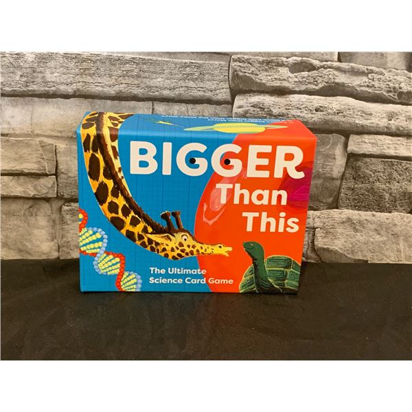 Bigger Than This Science Card Game