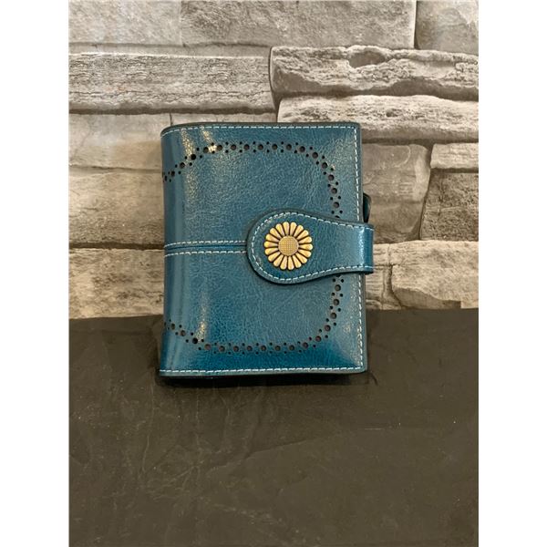 Ladies Wallet - Teal Green