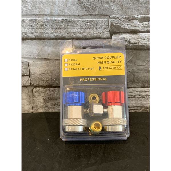 Quick Coupler Kit for Auto A/C - Product# R134a to R1234yf