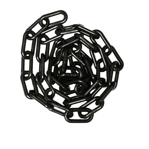 Plastic Chain Link - 2" - 100 ft - Black