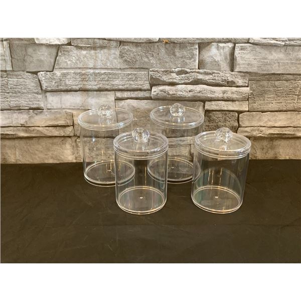 Plastic Qtip Holder - 4 Pack