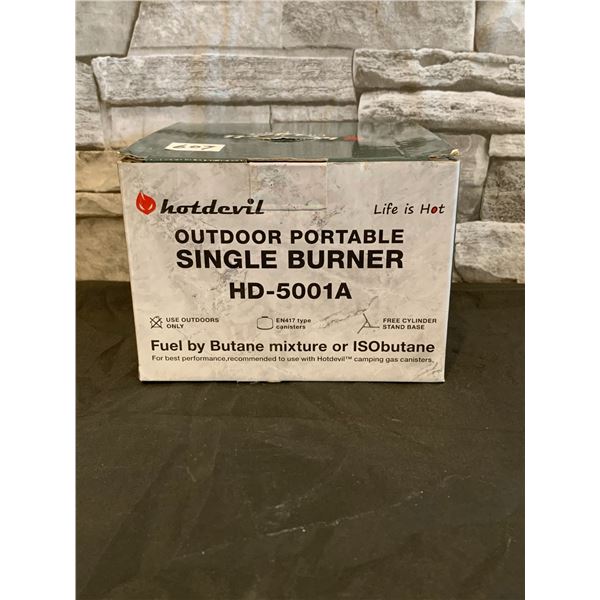 Hotdevil Outdoor Portable Single Burner Camp Stove Product #: HD-5001A