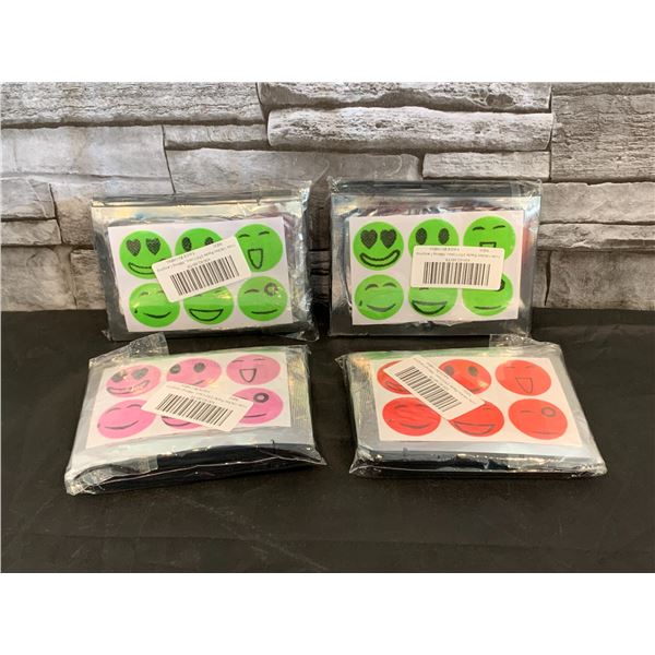 Lot of 4 - Mosquito Repellent Stickers - Natural Essential Oils