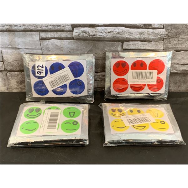 Lot of 4 - Mosquito Repellent Stickers - Natural Essential Oils