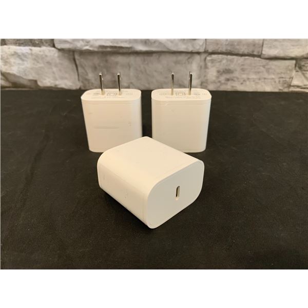 3 Pack 20 W USB Fast Charger Block