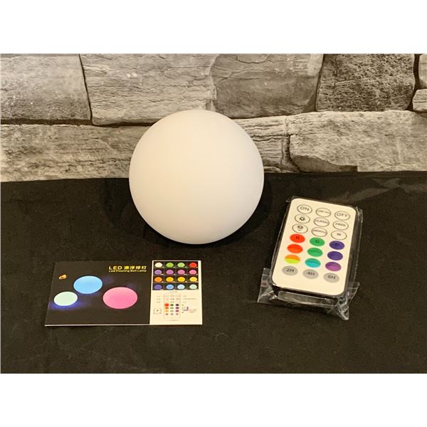 LED Orb - Remote Control Light