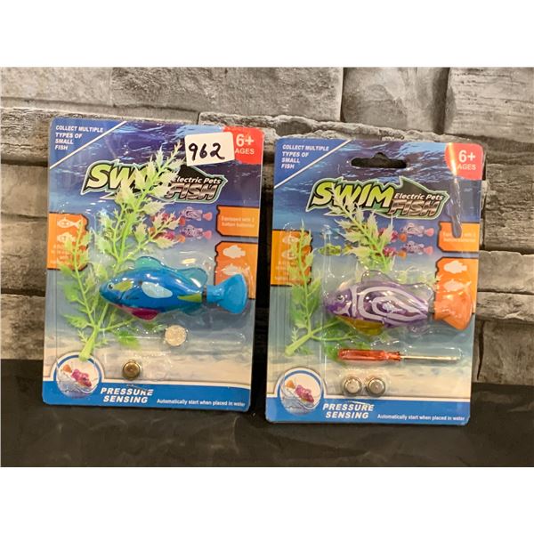 Lot of 2 Swim Electric Pet  Fish
