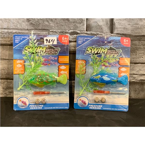 Lot of 2 Swim Electric Pet  Fish