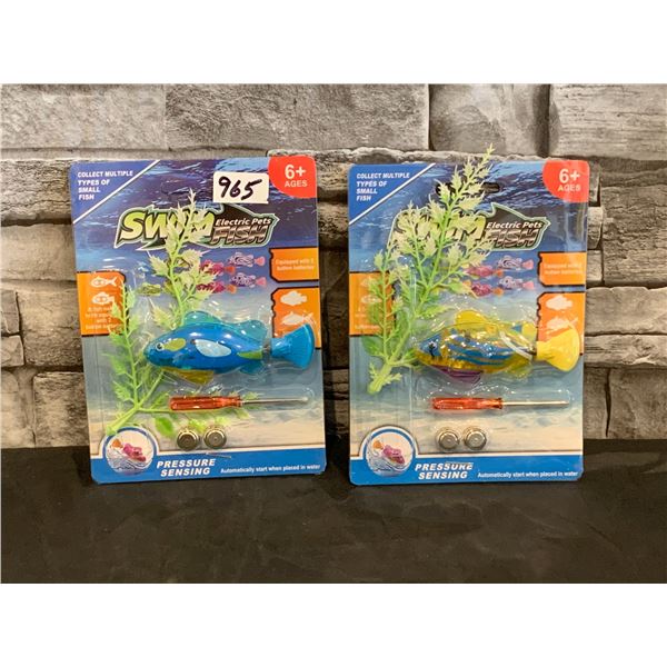 Lot of 2 Swim Electric Pet  Fish