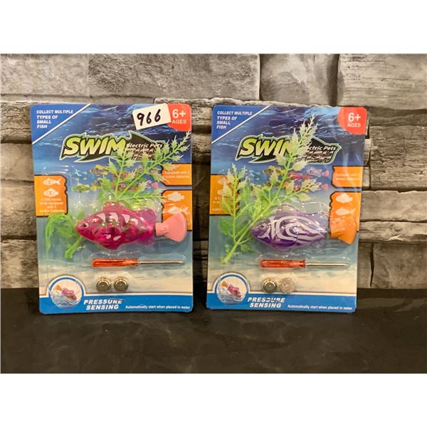 Lot of 2 Swim Electric Pet  Fish