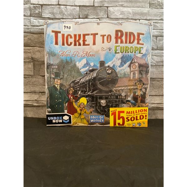 Ticket To Ride - Europe Edition - Days of Wonder Board Game