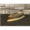 Image 2 : Vintage Pewter Nautical / Rowboat Lighter