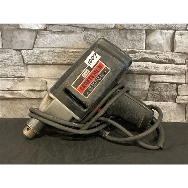Craftsman 3/8 Inch Electric Drill