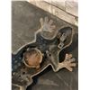 Image 3 : Wall Hanging Cast Iron Lizard Candle Holder Home Décor