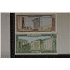 Image 1 : 2 CRISP UNC LIBAN 1 & 5 LIVRE BANKNOTES BOTH ARE