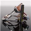 Image 2 : Sterling Silver Multi Colored Ring