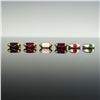 Image 1 : 6pc Modernist Statement Rings, Mixed Metals & Colored Cabochons
