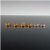 Image 2 : 6pc Modernist Statement Rings, Mixed Metals & Colored Cabochons