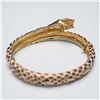 Image 6 : 2pc Enamel Charm Bracelet and Snake Bangle Set