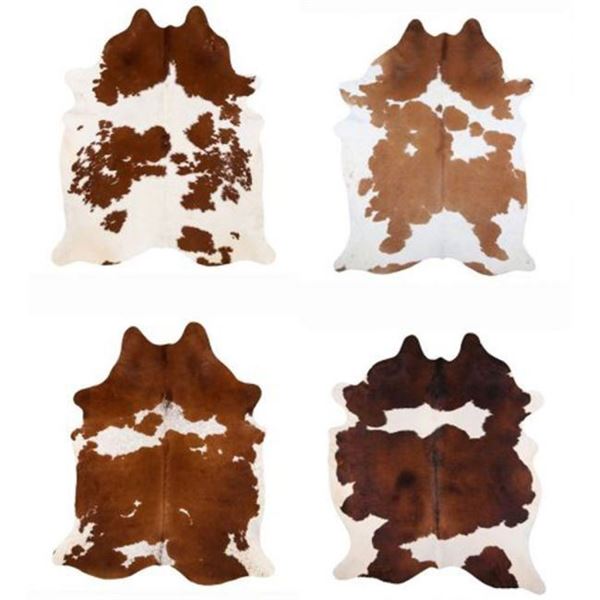 Brazilian Brown/White Hair-On Cowhide