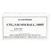 Image 1 : ARMSCOR 556NATO 62GR M855 - 220 Rounds
