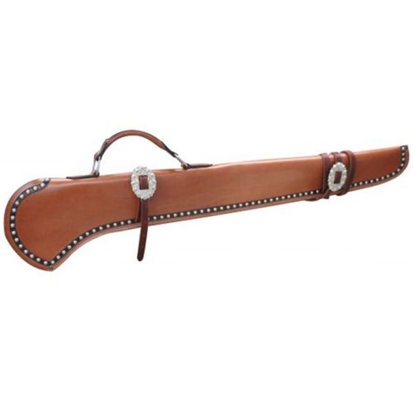 Showman 40" Smooth Leather Gun Scabbard