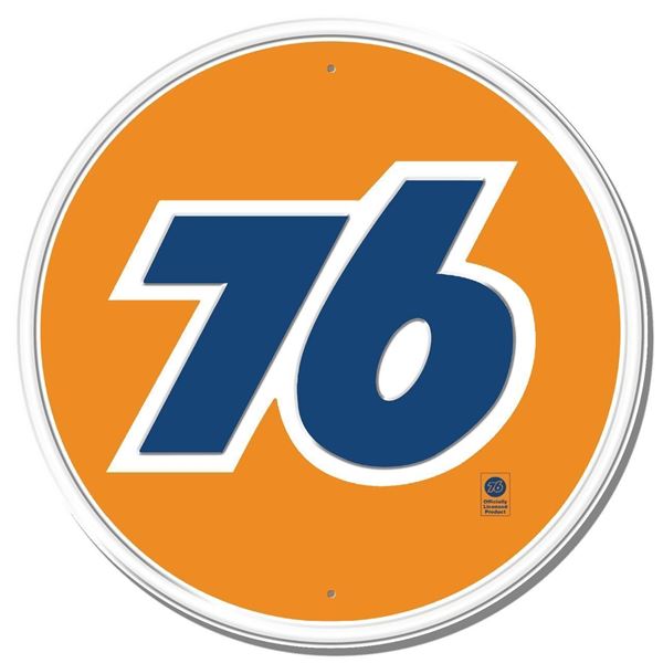 Union 76 **FULLY EMBOSSED STEEL*