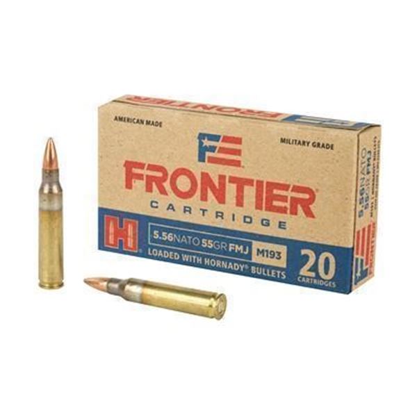 FRONTIER 556NATO 55GR FM193 - 200 Rounds