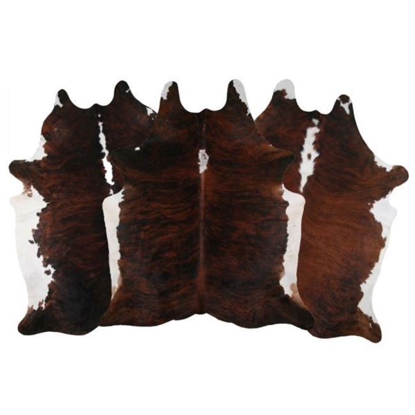 Brazilian White Belly/Backbone Hair-On Cowhide
