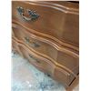 Image 9 : * Viscol French Provincial Nine Drawer Dresser w/ Mirror, 72" x 18" x 68", Cannot Ship