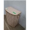 Image 2 : * Vintage Laundry Hamper - 21" x 25" x 13" - CANNOT SHIP
