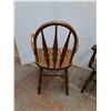 Image 5 : * (2) Wood Arm Dining Chairs - CANNOT SHIP