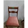 Image 4 : * (2) Vintage Chairs: Pressback Chair & MCM Chair - CANNOT SHIP