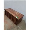 Image 2 : * Huppe Brand Cedar Lined Chest  (NO LEGS) - CANNOT SHIP - 40" x 15" x 17"