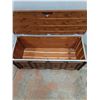 Image 4 : * Huppe Brand Cedar Lined Chest  (NO LEGS) - CANNOT SHIP - 40" x 15" x 17"