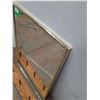 Image 4 : * Wall Mirror - 24" x 30"  & Wooden Coat Rack 52" Long - CANNOT SHIP