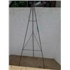 Image 3 : * (2) Wood Shelves - 72" Long x 11" Deep & Wire Plant Tripod Holder - 53" Tall - CANNOT SHIP