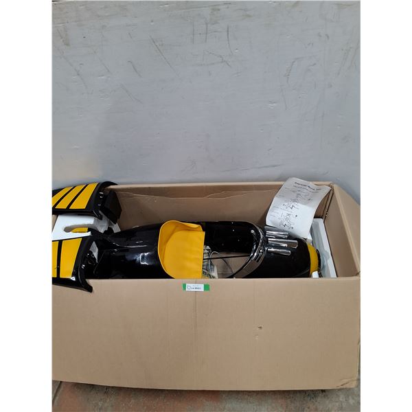 * American Retro Airplanes Pedal Car w/ Instructions in Box - As Is - CANNOT SHIP