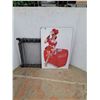 Image 1 : * Coca Cola Print - 24" x 36" & Baby Gate - 35" x 27" - CANNOT SHIP