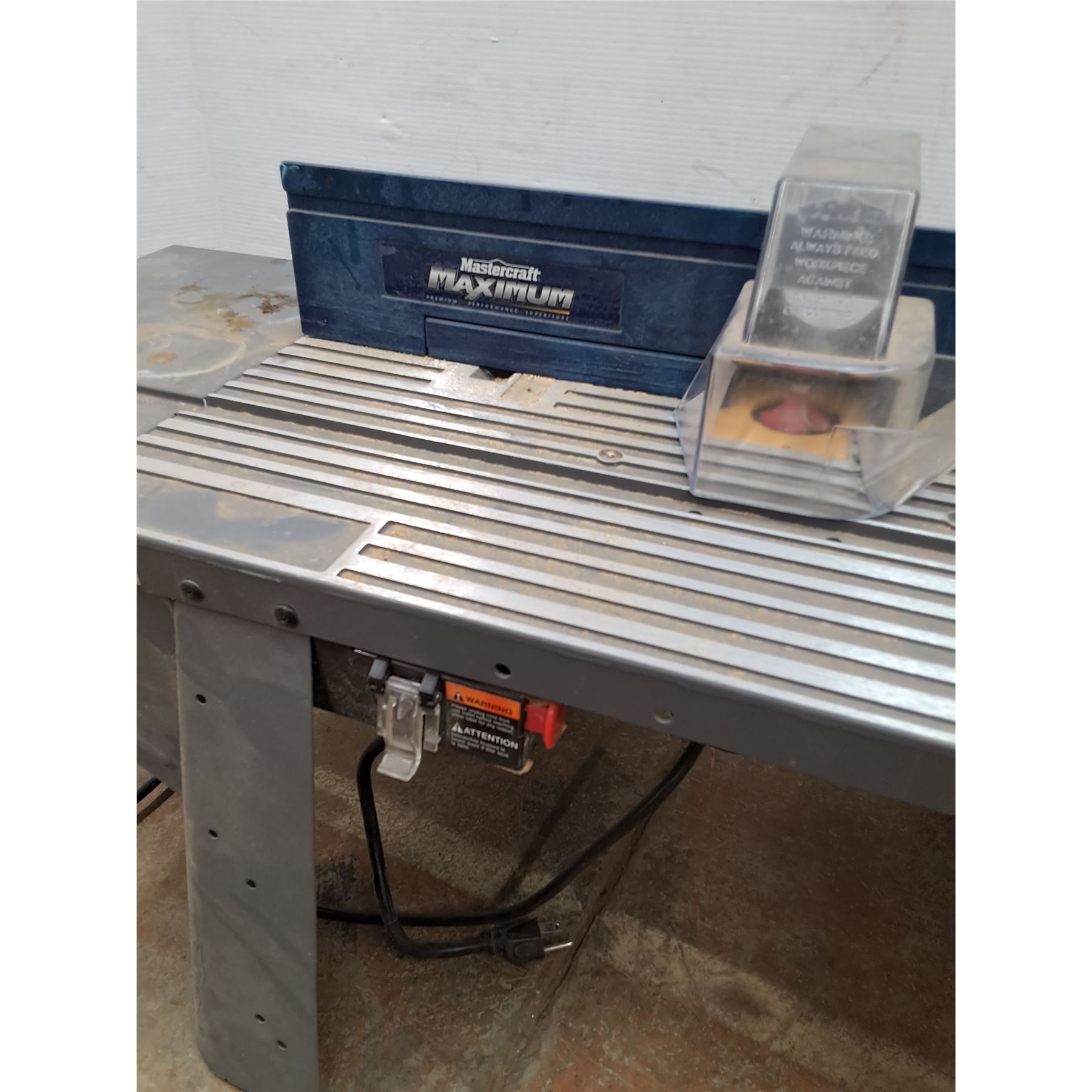 * Mastercraft Router & Router Table - Powers On - CANNOT SHIP - 41