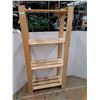 Image 1 : * Wooden Four Tier Shelving Unit - 64" x 31" x 14" - CANNOT SHIP