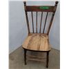 Image 4 : *Vintage Wood Chair & Dehumidifier- As Is -  CANNOT SHIP